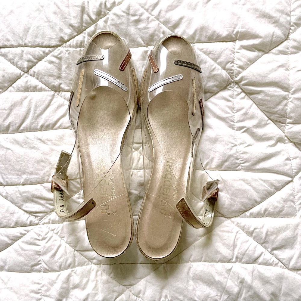 Amaaaaaazibg Vintage Disco Kitten Heels